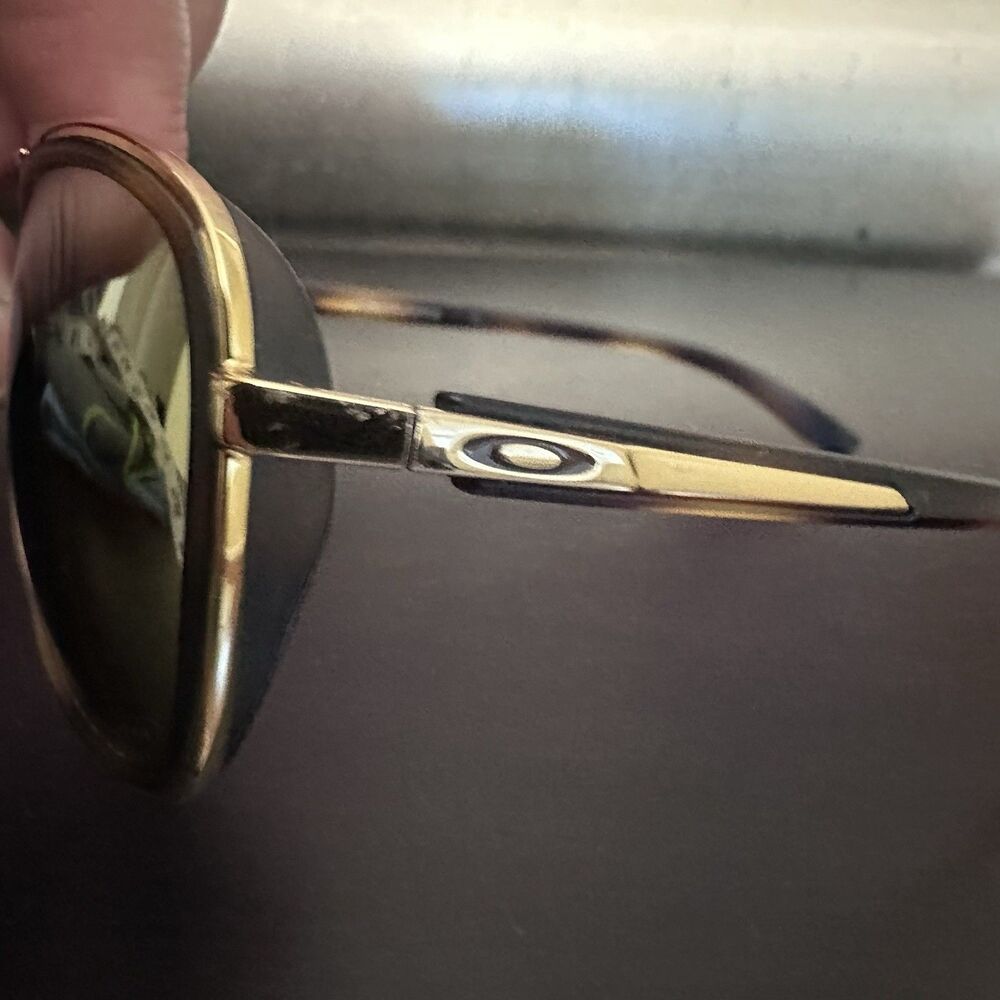 Oakley Sunglasses, Prizm P Lenses, Split Time OO4129-1458, 58-13-133 Gold - Picture 8 of 13